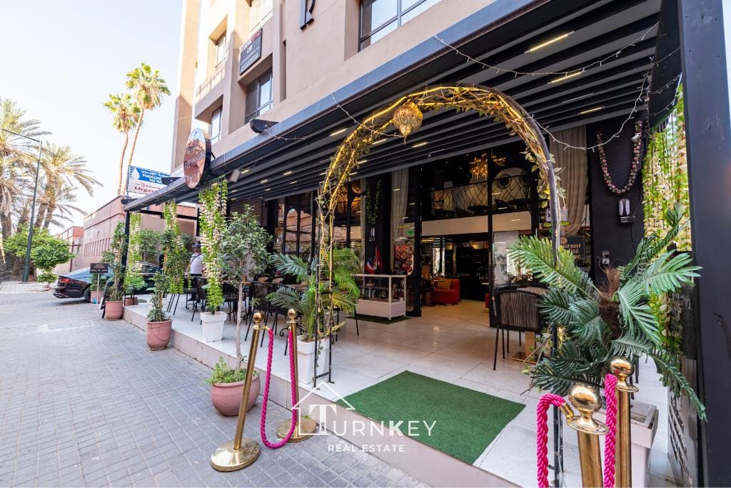 Restaurant à vendre – Plein centre de Guéliz