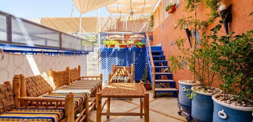 Riad à Vendre – Bab Ksiba, Marrakech : L’Authenticité et le Luxe au Cœur de la Médina