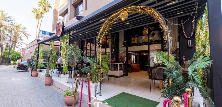 Restaurant à vendre – Plein centre de Guéliz