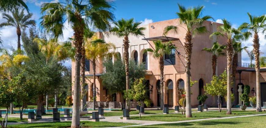 Villa d’Exception à La Palmeraie – Luxe & Sérénité